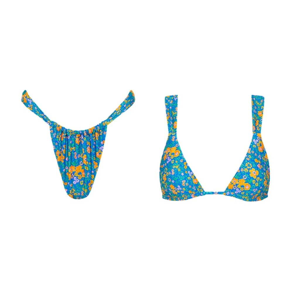 Kulani Kini Floral Folk Bikini